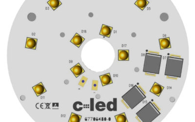 Modulo led circolare diametro 67mm 14 led 24V